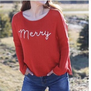 Wooden Ships Sweater. Holiday/Christmas Sweater! New without tags.